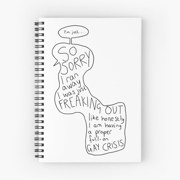 Item preview, I'm having a proper full-on gay crisis designed and sold by madebymich.