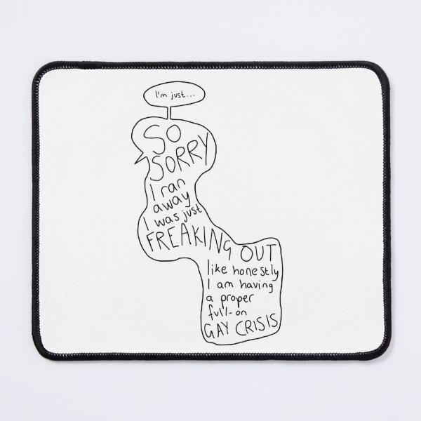 Item preview, I'm having a proper full-on gay crisis designed and sold by madebymich.
