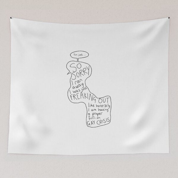 Item preview, I'm having a proper full-on gay crisis designed and sold by madebymich.