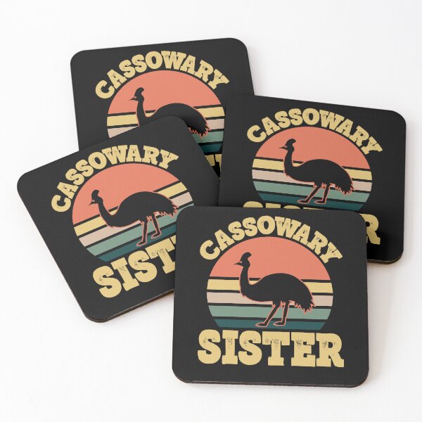 Item preview, Cassowary Sister Cassowary Family Party designed and sold by eternallygifted.