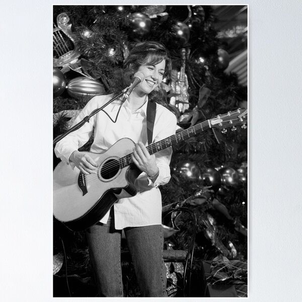 Item preview, Amy Grant - BW Photograph designed and sold by ConcertImages.