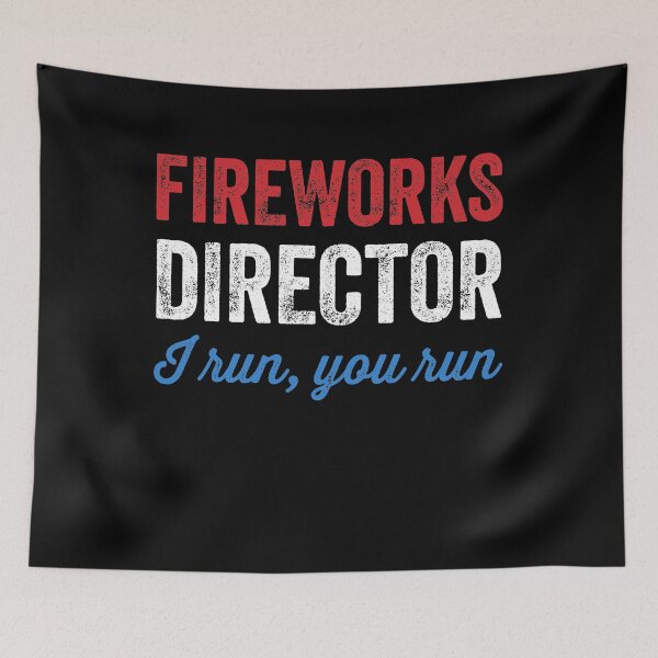 Item preview, Fireworks director I run you run designed and sold by Captain Mood.