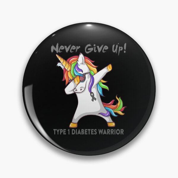 Item preview, Type 1 Diabetes Warrior - Never Give Up! - Support Type 1 Diabetes Warrior Gifts designed and sold by whlrcheryl.