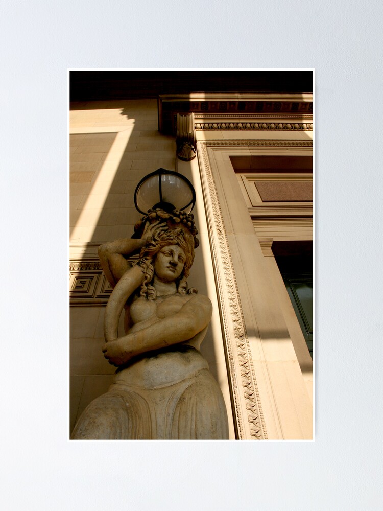 Thumbnail 1 of 3, Poster, Statuesque designed and sold by pinkgeranium.