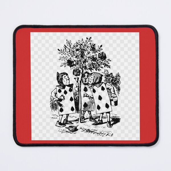 Item preview, The Playing Cards Painting The Rose Bush From Alice  By Lewis Carroll. designed and sold by CristalleLisa.