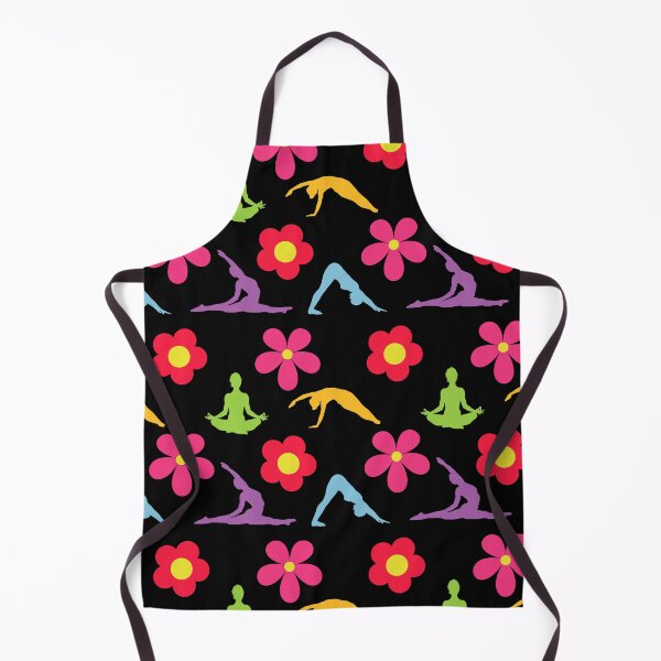 Item preview, Yoga Flower Power Bloom Seamless Pattern Print designed and sold by ClaudiaFlores.