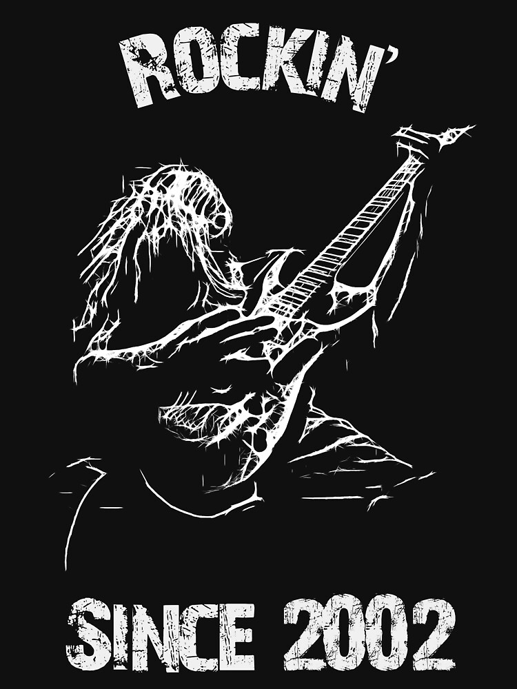 Thumbnail 7 of 7, Essential T-Shirt, ROCKIN' SINCE 2002 - 20TH BIRTHDAY designed and sold by Danicus666.