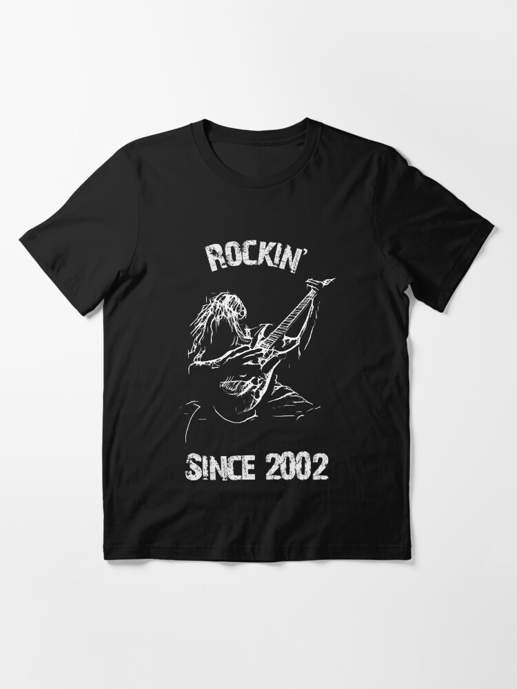 Thumbnail 3 of 7, Essential T-Shirt, ROCKIN' SINCE 2002 - 20TH BIRTHDAY designed and sold by Danicus666.