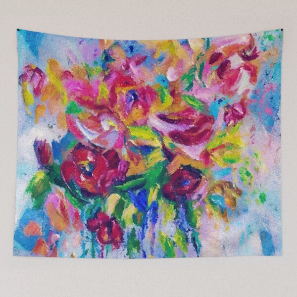 Item preview, Floral Abstract by Lena Owens designed and sold by Rocky Mountain Artistry.
