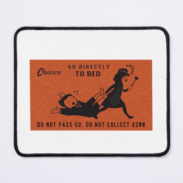Item preview, Chance Go Directly to Bed Do Not Pass Go, Do Not Collect $200 designed and sold by QuanJewelry.