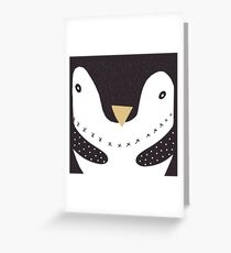 Nordic penguin Greeting Card