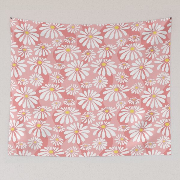 Item preview, Daisies in Pink designed and sold by HeyKoolCat.