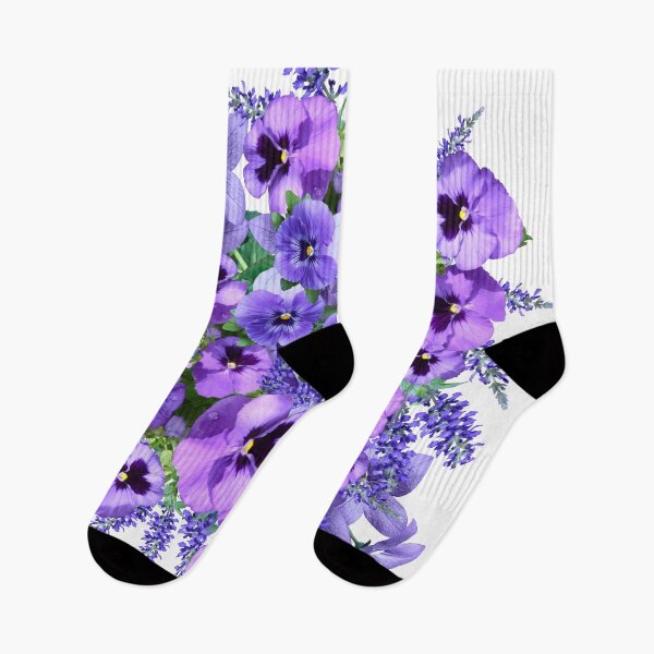 Item preview, Purple and Blue Pansies designed and sold by tomorrowsart.