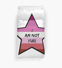 I Am Not Yuri Duvet Cover