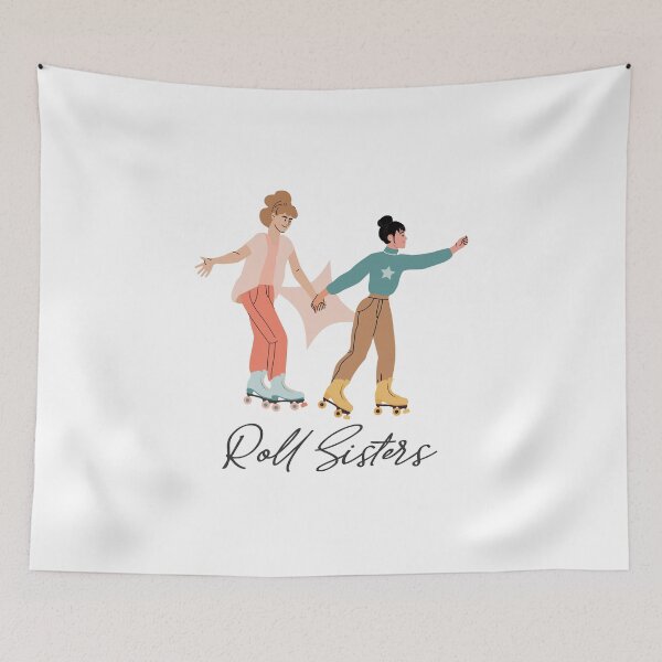 Item preview,  Sisters Skating Sister Best Friend Design designed and sold by QuanJewelry.