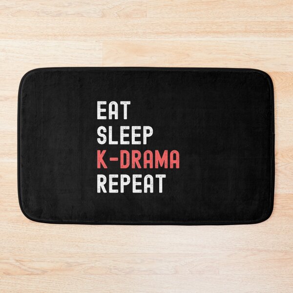 Item preview, Eat Sleep K-Drama Repeat designed and sold by appareltolove.