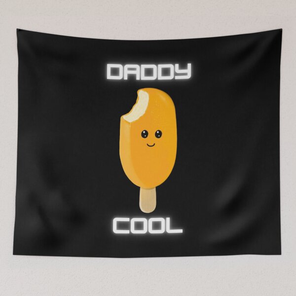 Item preview, Daddy Cool ice lolly, black.  designed and sold by Bumpulous.