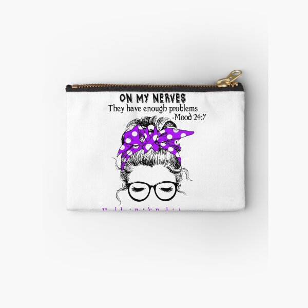 Item preview, Hypokalemic Periodic Paralysis Awareness - Thou Shalt Not Get On My Nerves They Have Enough Problems - Mood 24:7 designed and sold by Robbsyn.