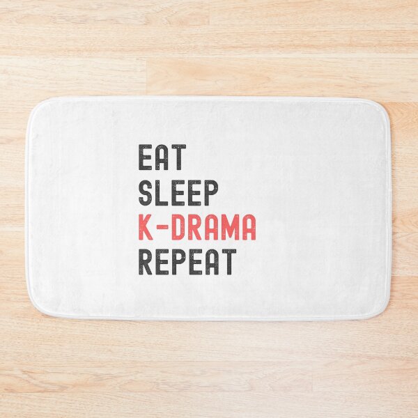 Item preview, Eat Sleep K-Drama Repeat designed and sold by appareltolove.