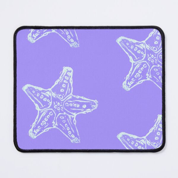 Item preview, Starfish, patterned purple designed and sold by Anna Effenberger Art.