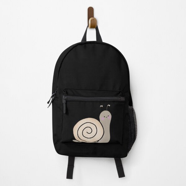 Item preview, Cute Snail with black background designed and sold by FlippinTurtles.