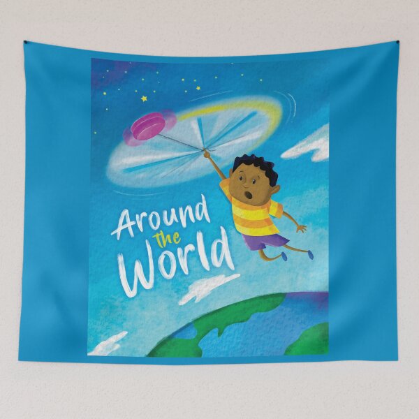 Item preview, Around the World designed and sold by DavidBirkeArt.