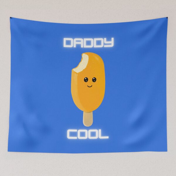 Item preview, Daddy Cool ice lolly, blue.  designed and sold by Bumpulous.