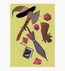 Adventure Zone Inventory Photographic Print