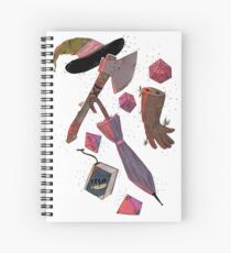 Cuaderno de espiral Inventario de zonas de aventura