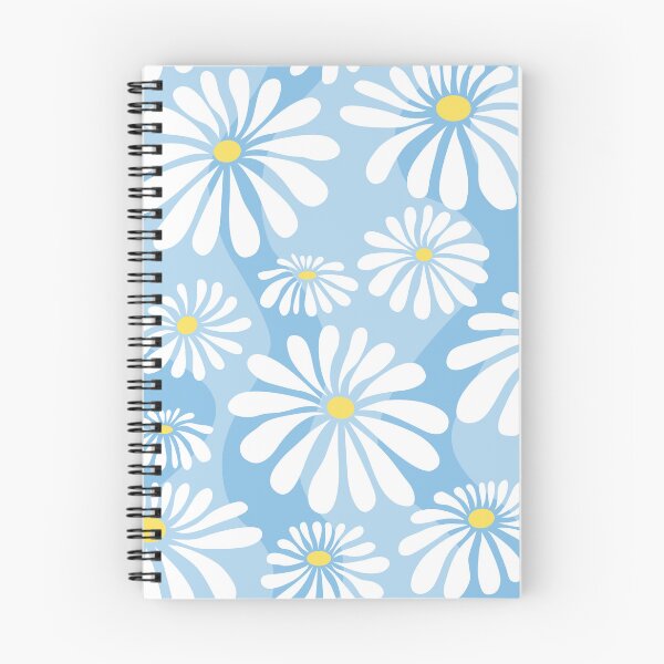 Item preview, Daisies in Blue designed and sold by HeyKoolCat.