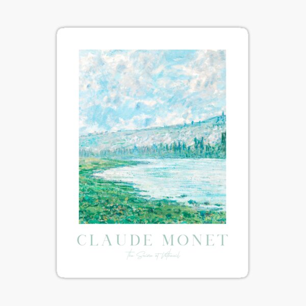 Item preview, The Seine at Vétheuil by Claude Monet designed and sold by evermore-design.
