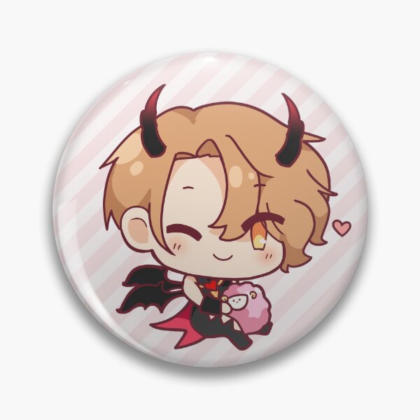 Item preview, Asmodeus Button designed and sold by strawberriichii.