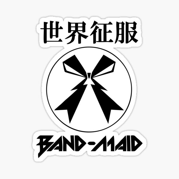 Band Maid Japan Sticker For Sale By Winnabby Redbubble 4808