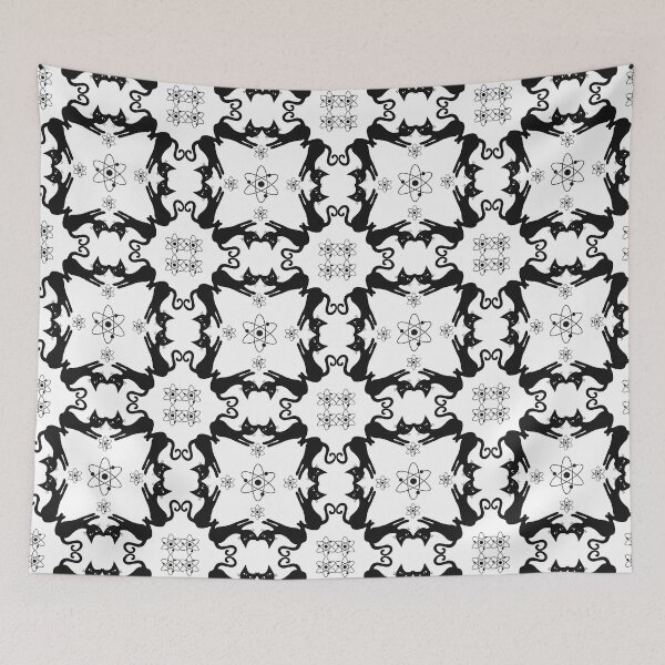 Item preview, Atomic cats with atoms designed and sold by bramblewood56.