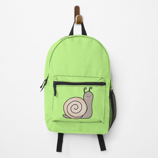 Item preview, Cute Snail with green background designed and sold by FlippinTurtles.