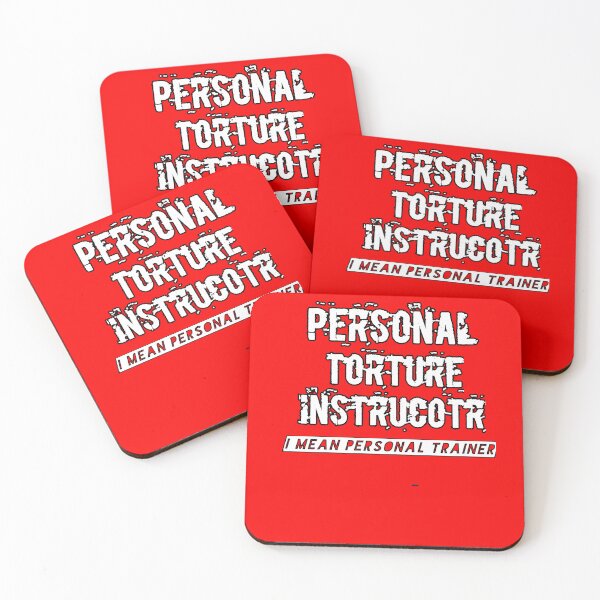 Item preview, Personal Torture Instructor (I Mean Personal Trainer) Funny designed and sold by MaRa ★★★★★.