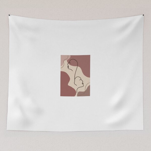 Item preview, Minimalist Abstract Face designed and sold by CalliesArt.