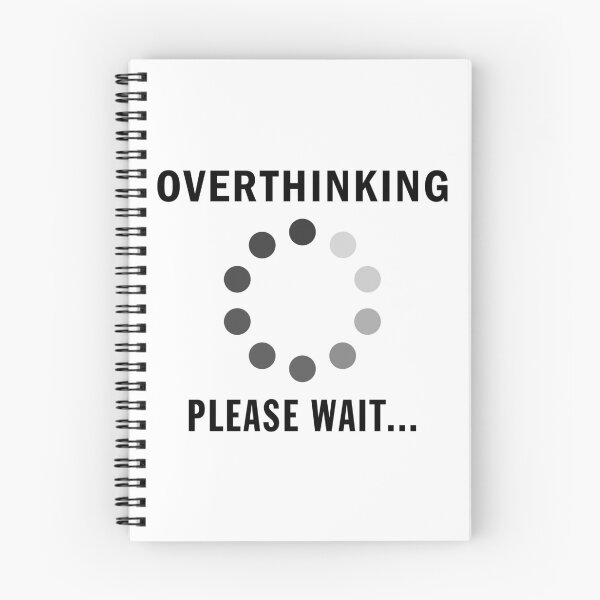Item preview, Overthinking ... Please Wait ... designed and sold by lunacarter.