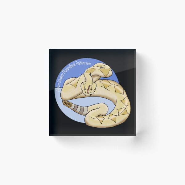 Item preview, Albino Western Diamondback Rattlesnake  designed and sold by IronGator.