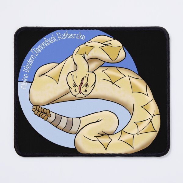 Item preview, Albino Western Diamondback Rattlesnake  designed and sold by IronGator.