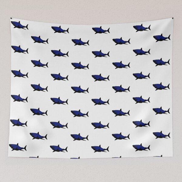 Artikelvorschau, Shark - Blaue Haie - Shark Stuff entworfen und verkauft von FredbowMerch.