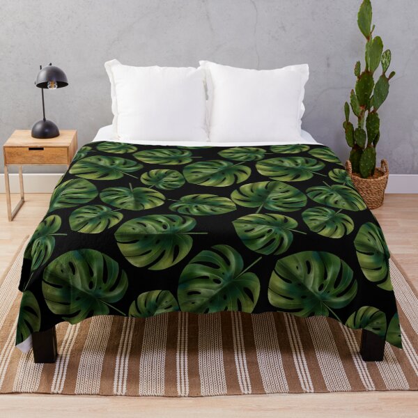 Item preview, Monstera Leaves Seamless Design designed and sold by Fairies Flower Garden.
