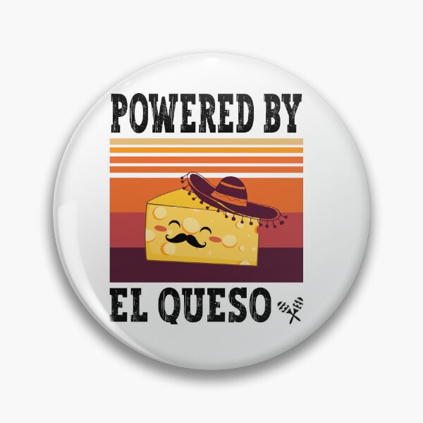 Item preview, Powered By El Queso Cute Funny Cheesy  designed and sold by PearlMoonGrapes.