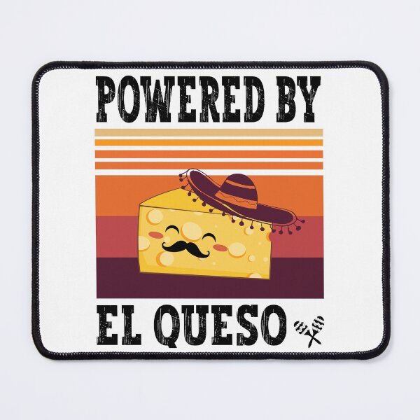 Item preview, Powered By El Queso Cute Funny Cheesy  designed and sold by PearlMoonGrapes.
