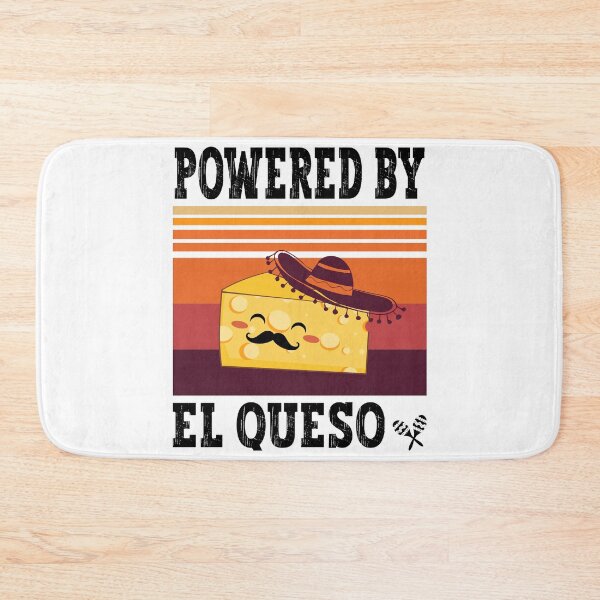Item preview, Powered By El Queso Cute Funny Cheesy  designed and sold by PearlMoonGrapes.
