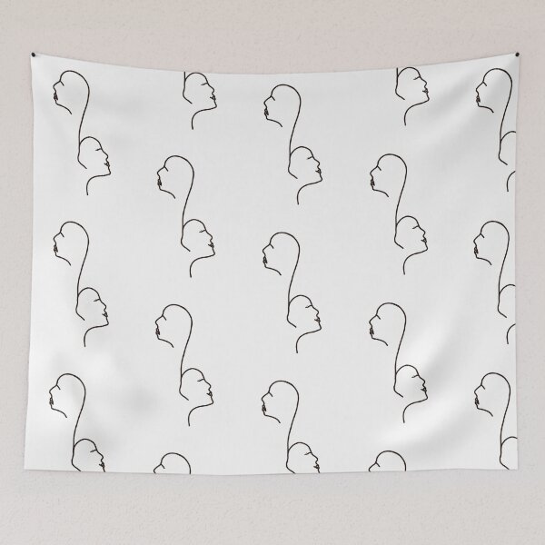 Item preview, Lineart Faces designed and sold by CalliesArt.
