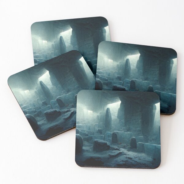 Item preview, Catacombs of Ice and Obsidian designed and sold by FantasyAI.