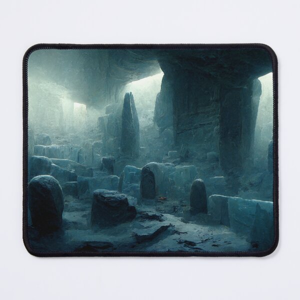 Item preview, Catacombs of Ice and Obsidian designed and sold by FantasyAI.