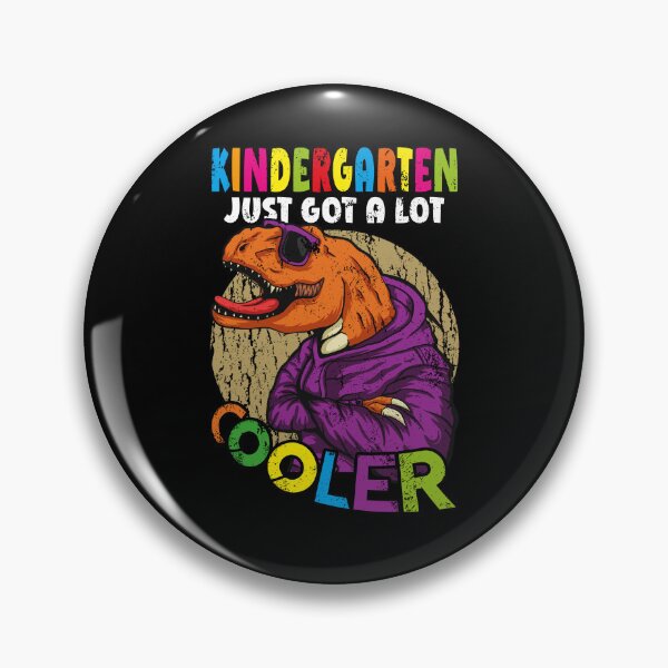 Item preview, Kindergarten Just Got Cooler Dinosaur Back to School designed and sold by Zulfiqqar.