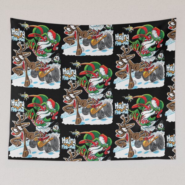 Item preview, Santa Fink on a 4wd Sleigh Rudolf the Red Nosed Reindeer  designed and sold by CrystalRu97731.